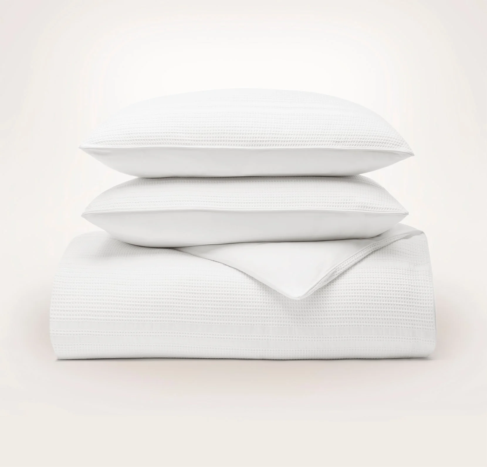 Boll & Branch Waffle Duvet Set