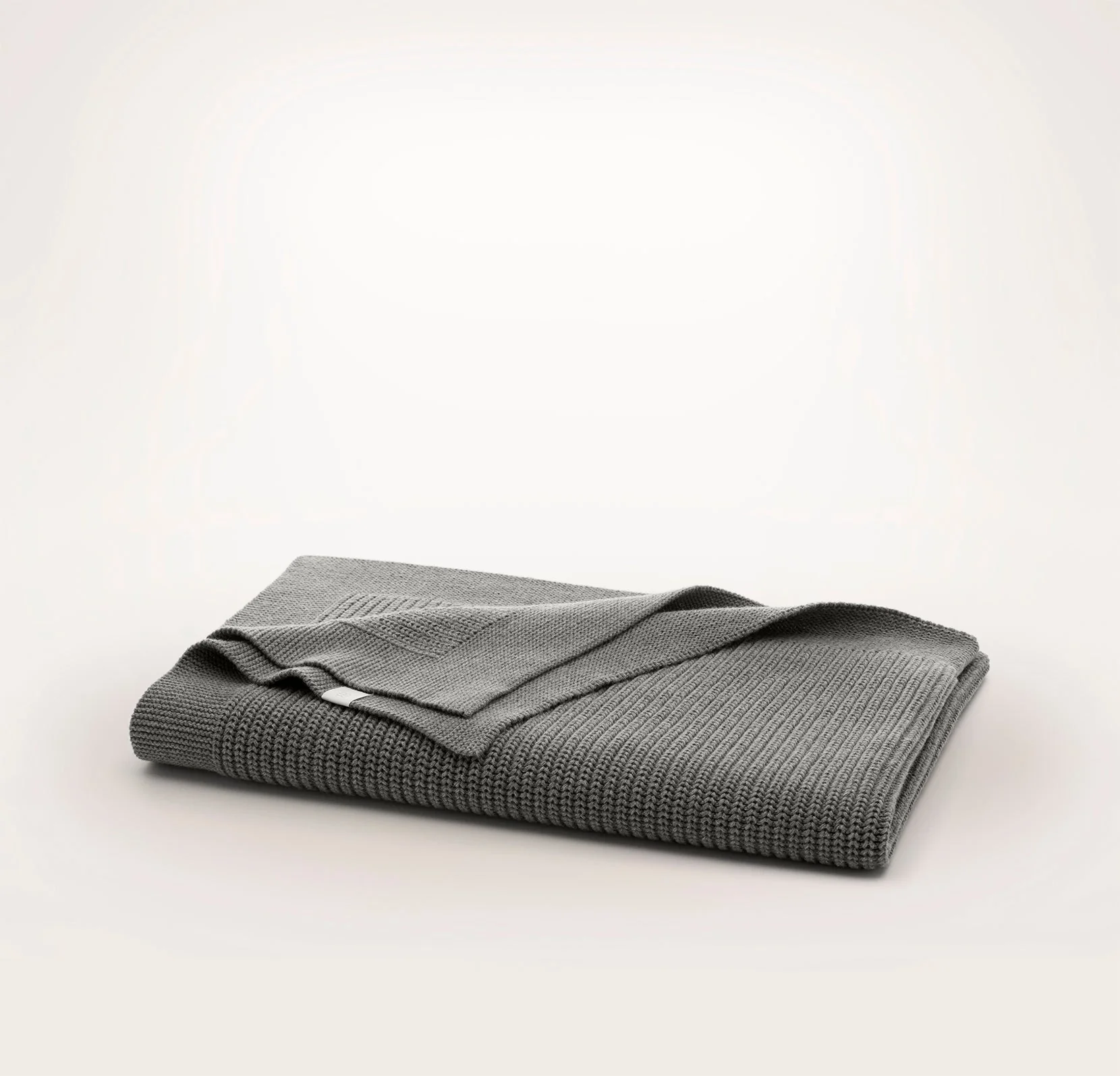 Boll & Branch Ribbed Knit Baby Blanket