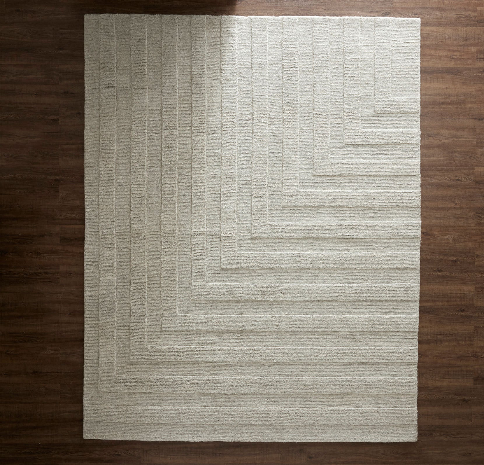 Boll & Branch Modern Framed Rug