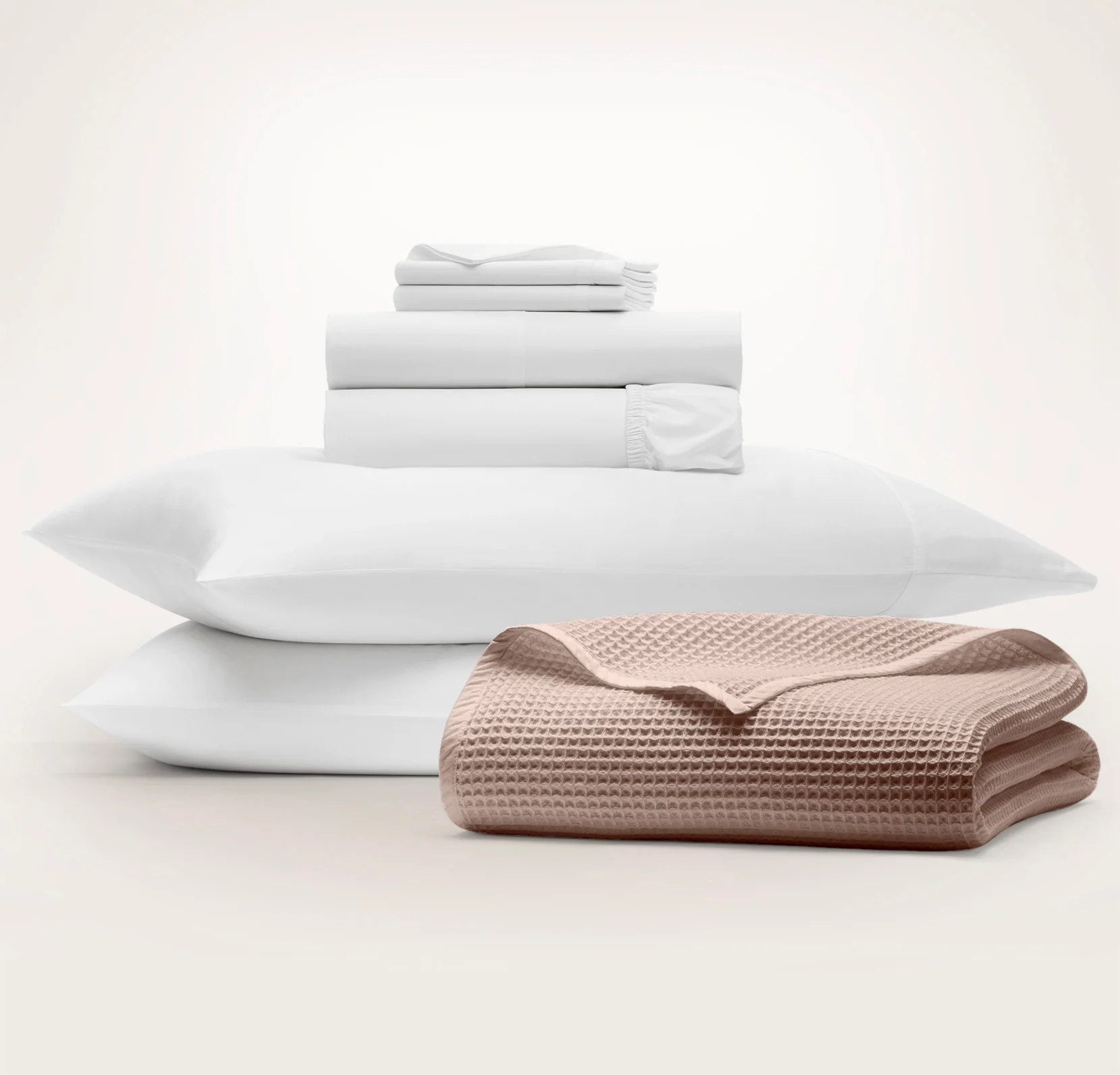 Boll & Branch Waffle Signature Starter Bundle | Textured Bedding Luxury