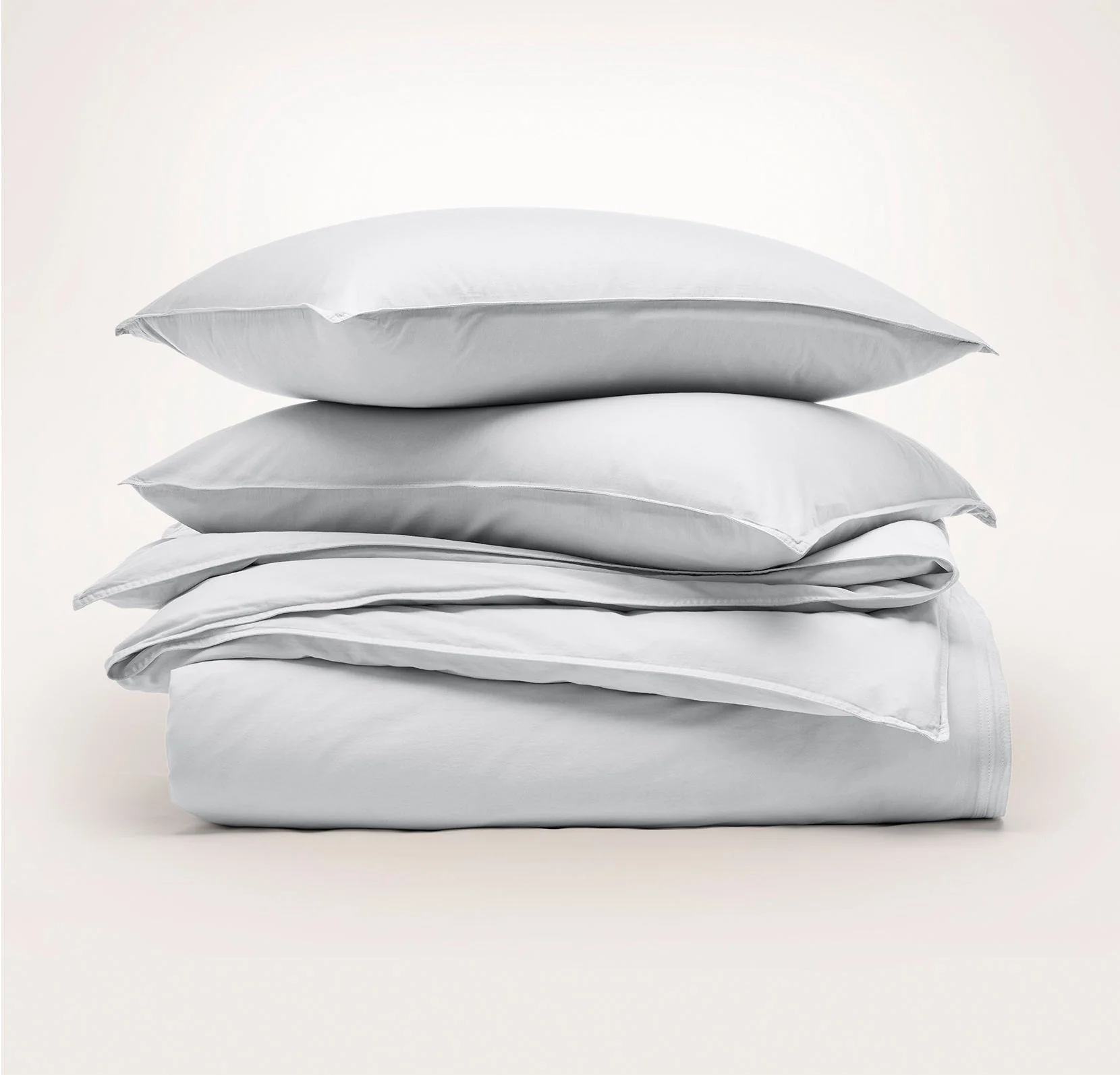 Boll & Branch Vintage Washed Sateen Duvet Set - Soft & Lived-In